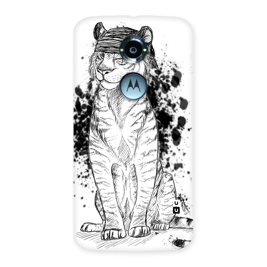 Tiger Wink Back Case for Moto X 2nd Gen