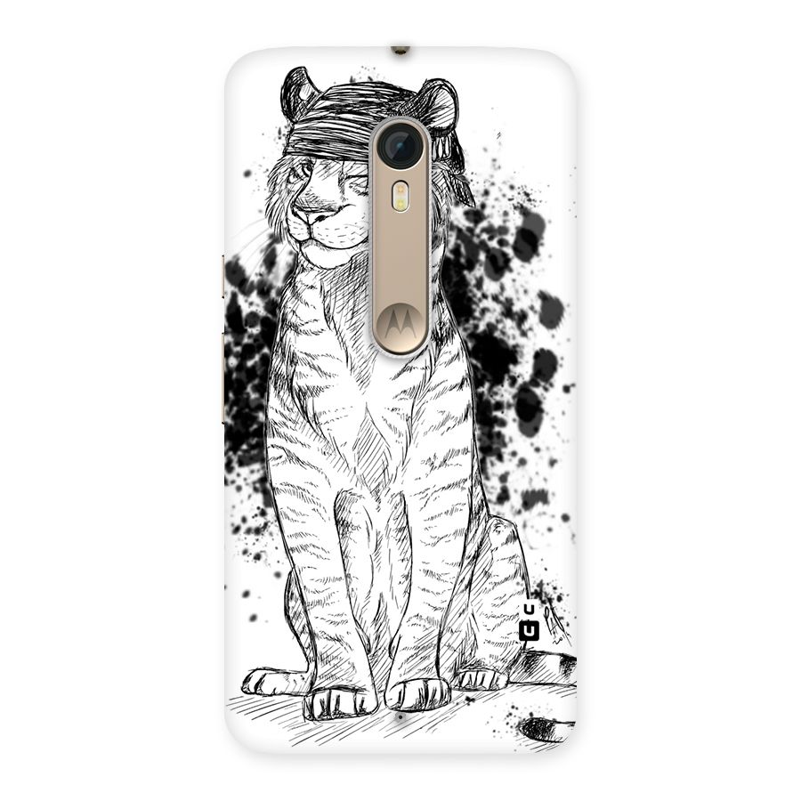 Tiger Wink Back Case for Motorola Moto X Style