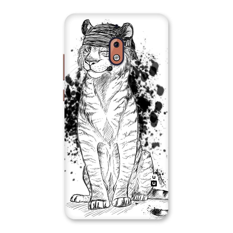 Tiger Wink Back Case for Nokia 2.1