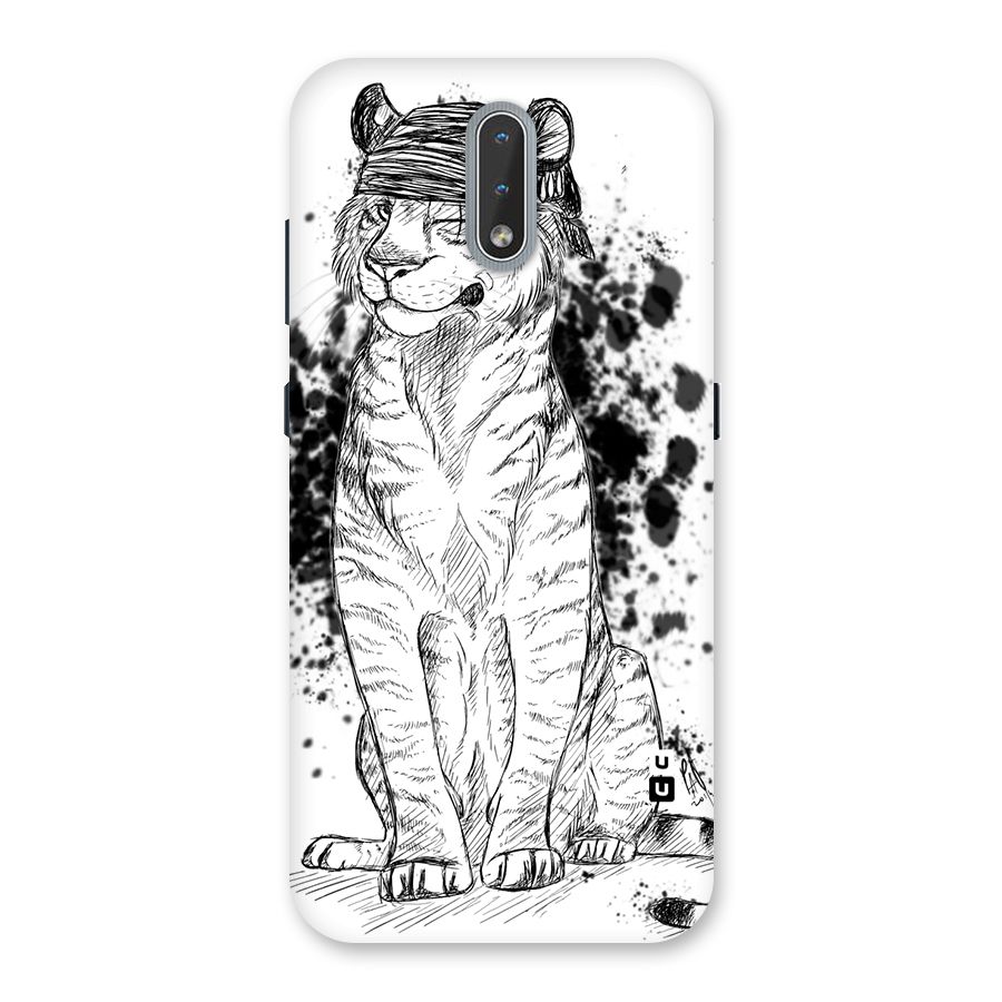 Tiger Wink Back Case for Nokia 2.3