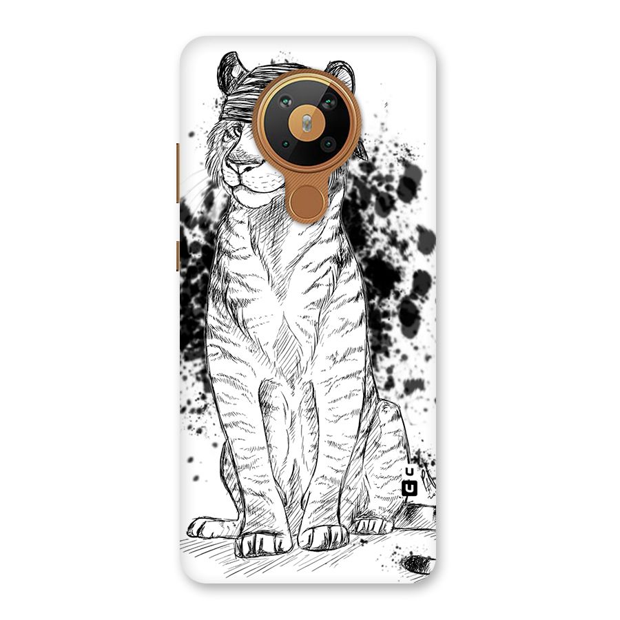 Tiger Wink Back Case for Nokia 5.3
