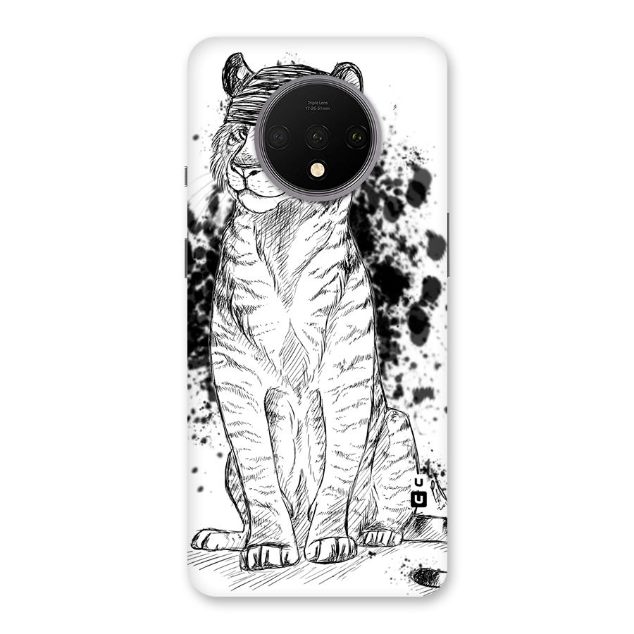 Tiger Wink Back Case for OnePlus 7T
