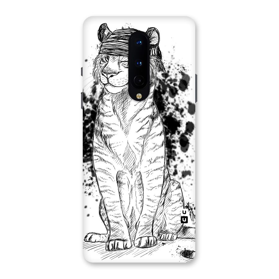Tiger Wink Back Case for OnePlus 8