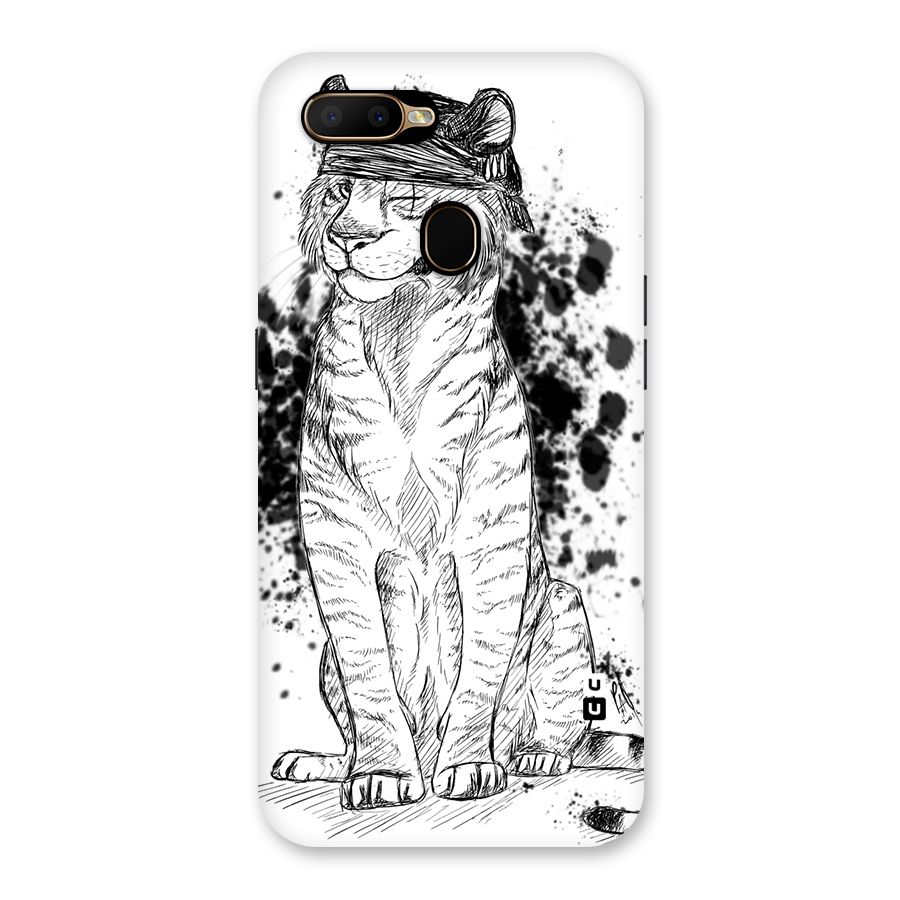 Tiger Wink Back Case for Oppo A5s