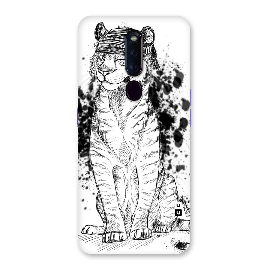 Tiger Wink Back Case for Oppo F11 Pro