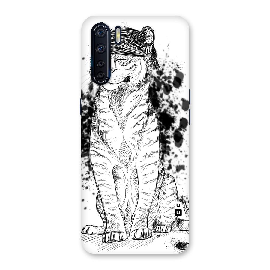 Tiger Wink Back Case for Oppo F15
