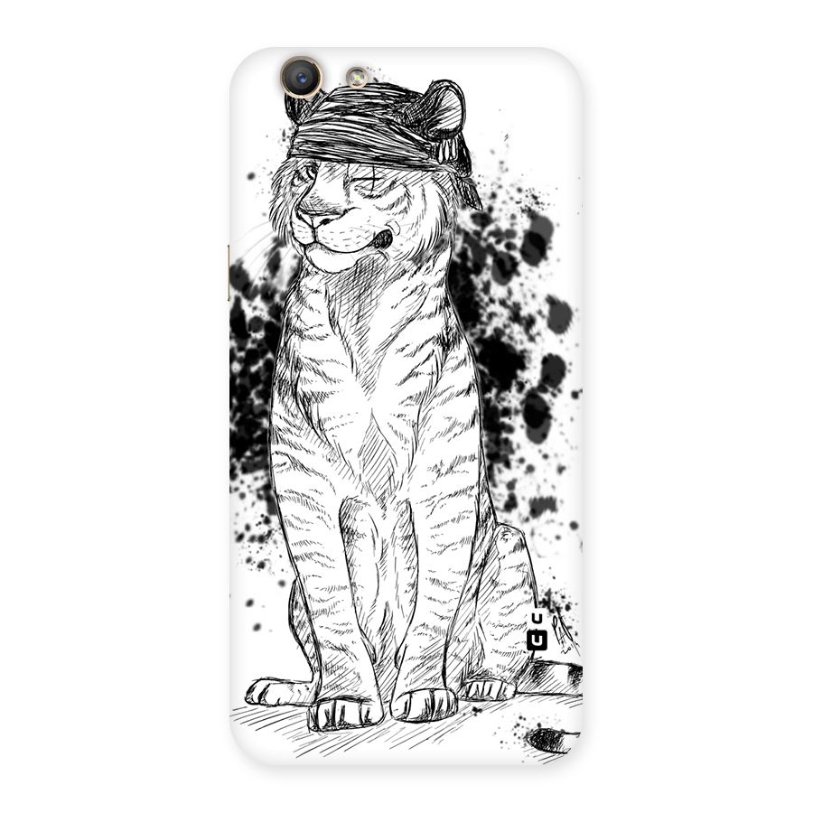 Tiger Wink Back Case for Oppo F1s