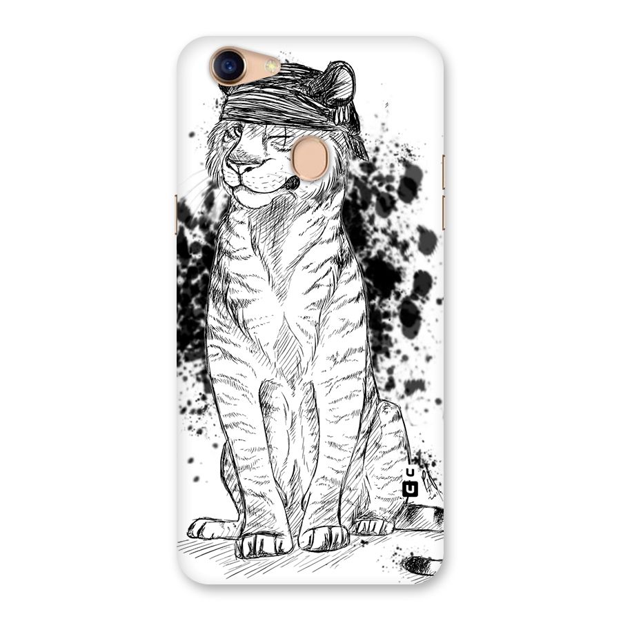 Tiger Wink Back Case for Oppo F5