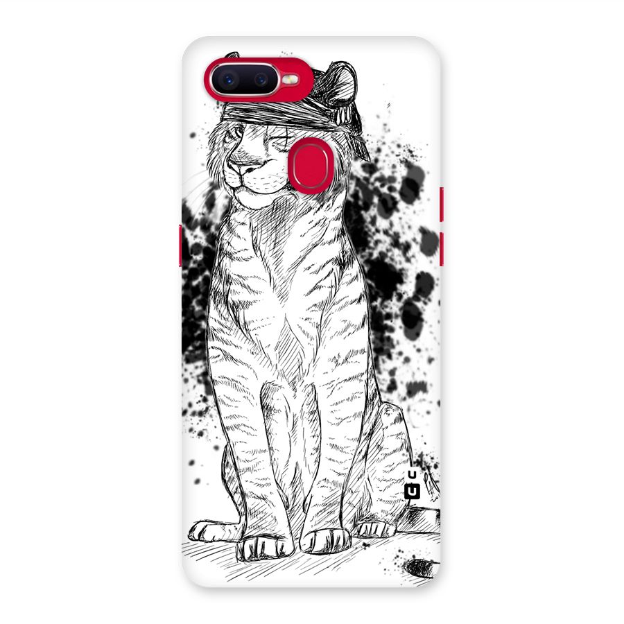 Tiger Wink Back Case for Oppo F9 Pro