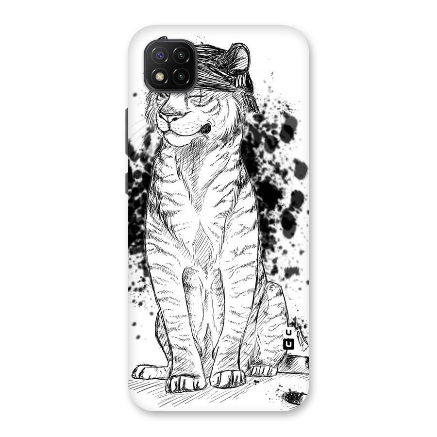Tiger Wink Back Case for Poco C3