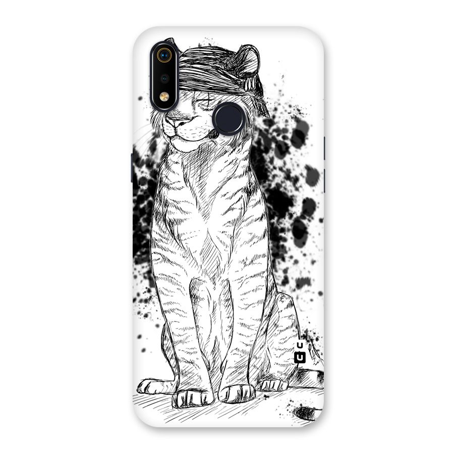 Tiger Wink Back Case for Realme 3i