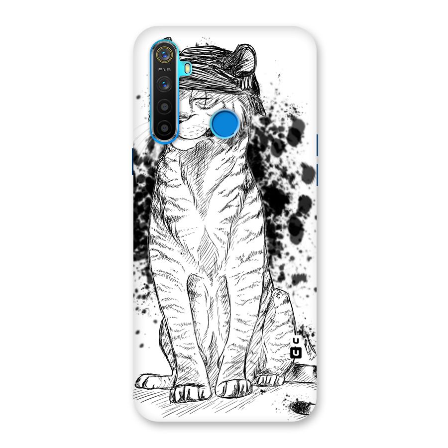 Tiger Wink Back Case for Realme 5
