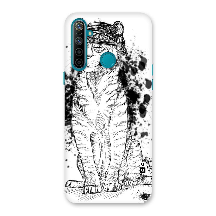 Tiger Wink Back Case for Realme 5i