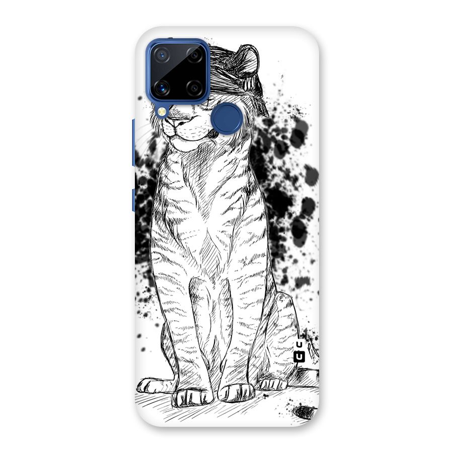 Tiger Wink Back Case for Realme C15