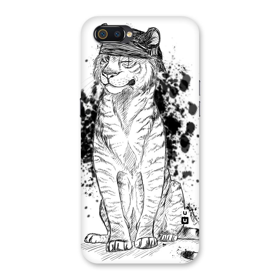 Tiger Wink Back Case for Realme C2
