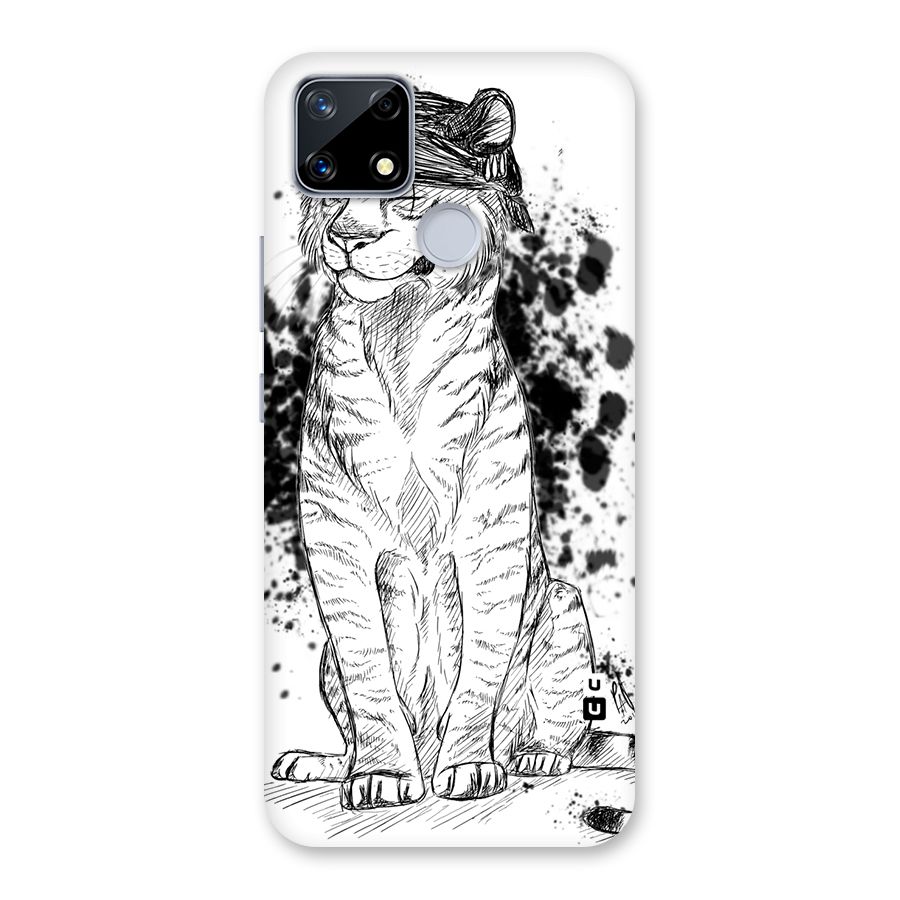 Tiger Wink Back Case for Realme Narzo 20