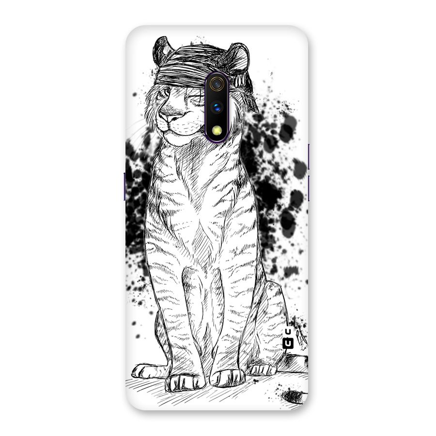 Tiger Wink Back Case for Realme X