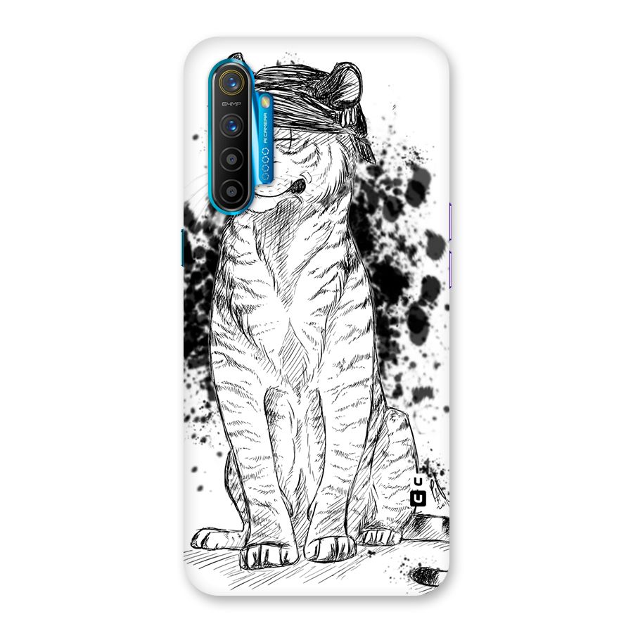 Tiger Wink Back Case for Realme XT