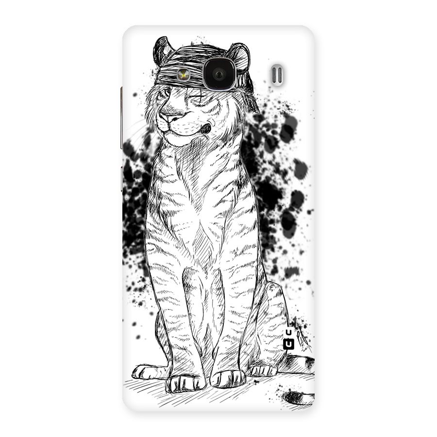 Tiger Wink Back Case for Redmi 2