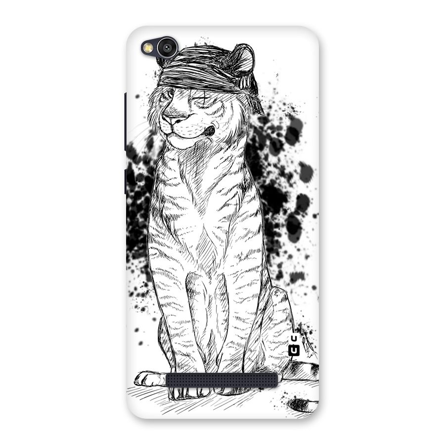 Tiger Wink Back Case for Redmi 4A
