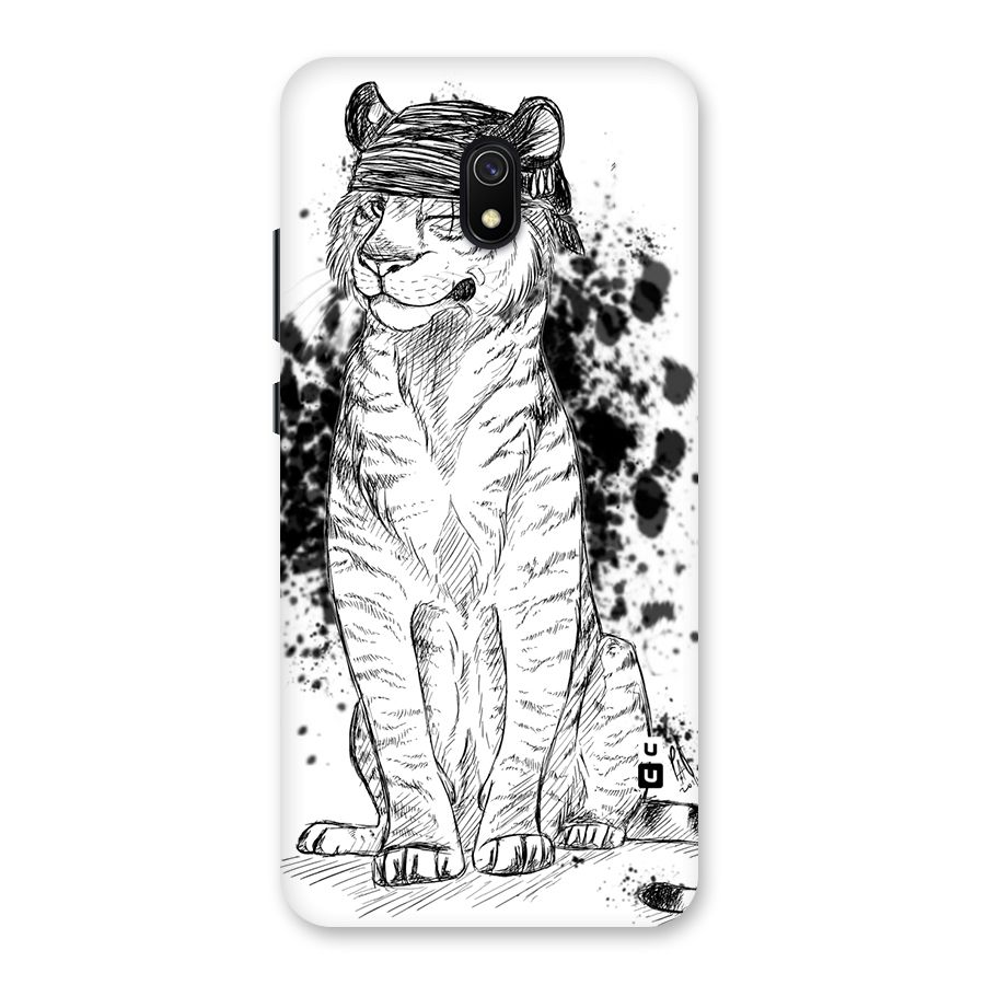 Tiger Wink Back Case for Redmi 8A