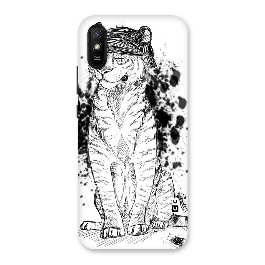 Tiger Wink Back Case for Redmi 9A
