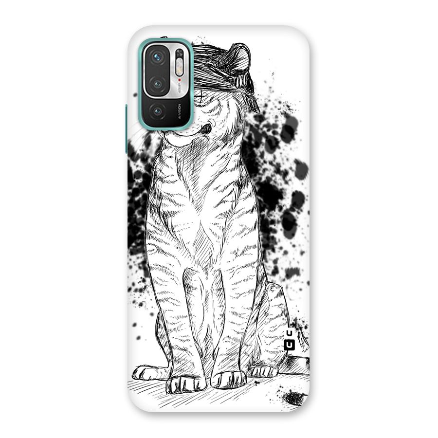Tiger Wink Back Case for Redmi Note 10T 5G