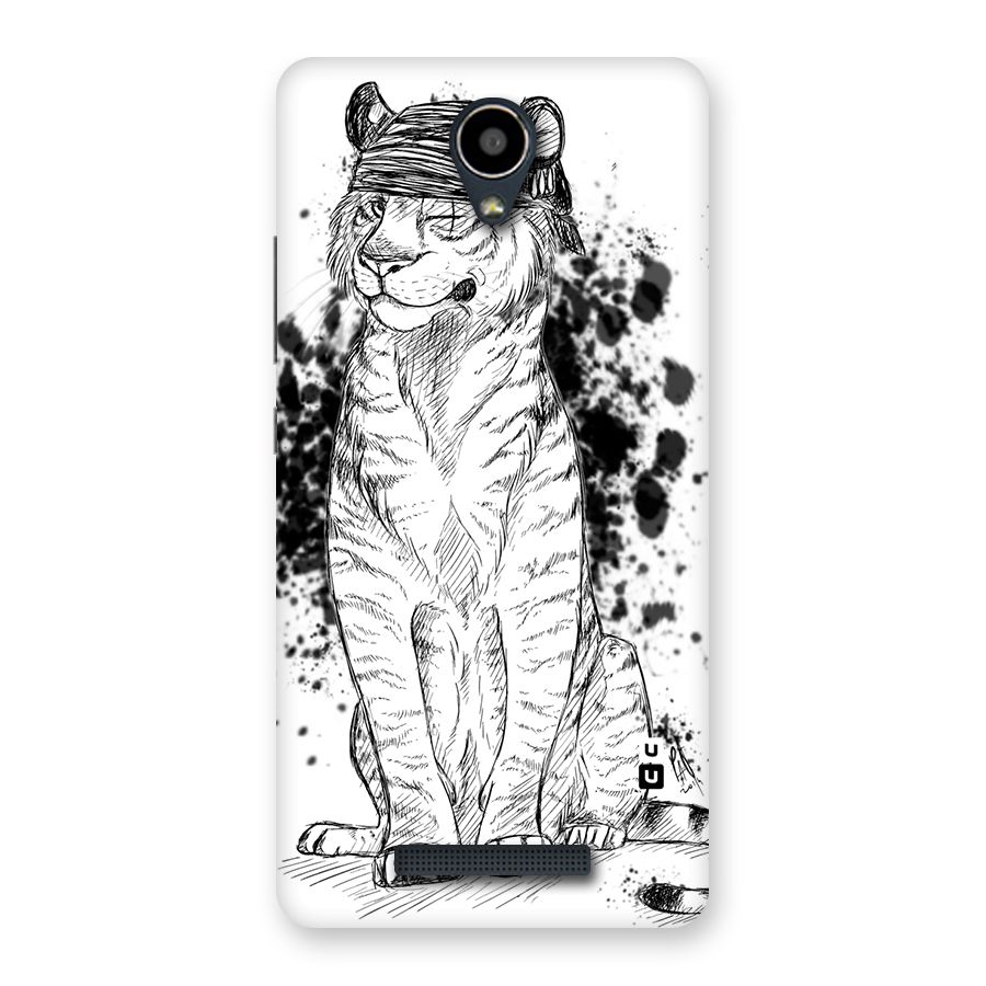 Tiger Wink Back Case for Redmi Note 2