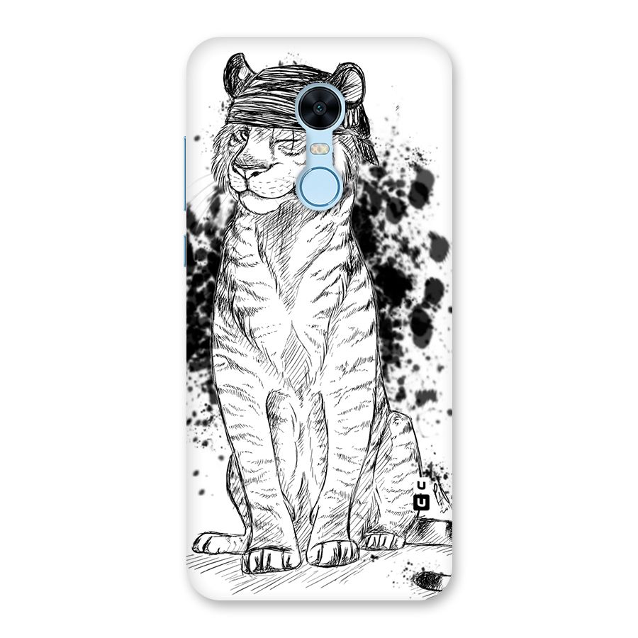 Tiger Wink Back Case for Redmi Note 5