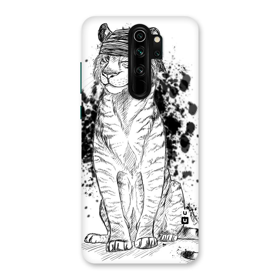 Tiger Wink Back Case for Redmi Note 8 Pro