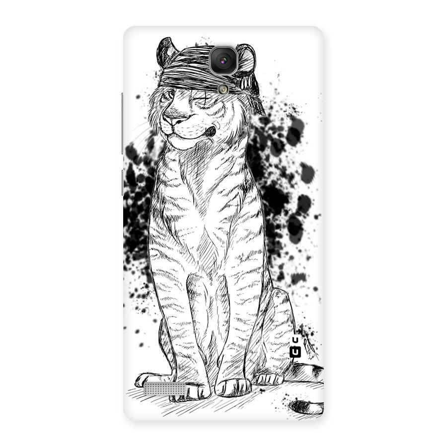 Tiger Wink Back Case for Redmi Note Prime