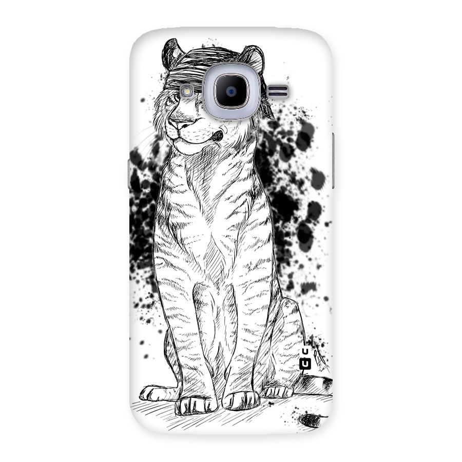 Tiger Wink Back Case for Samsung Galaxy J2 2016