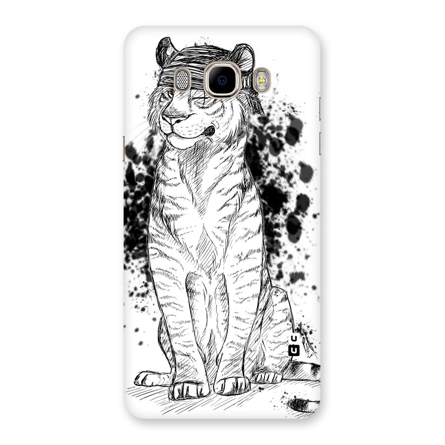 Tiger Wink Back Case for Samsung Galaxy J7 2016