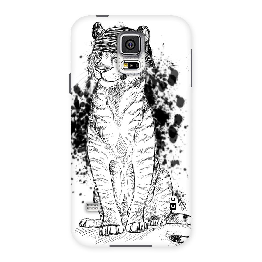 Tiger Wink Back Case for Samsung Galaxy S5