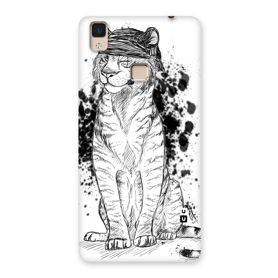 Tiger Wink Back Case for V3 Max