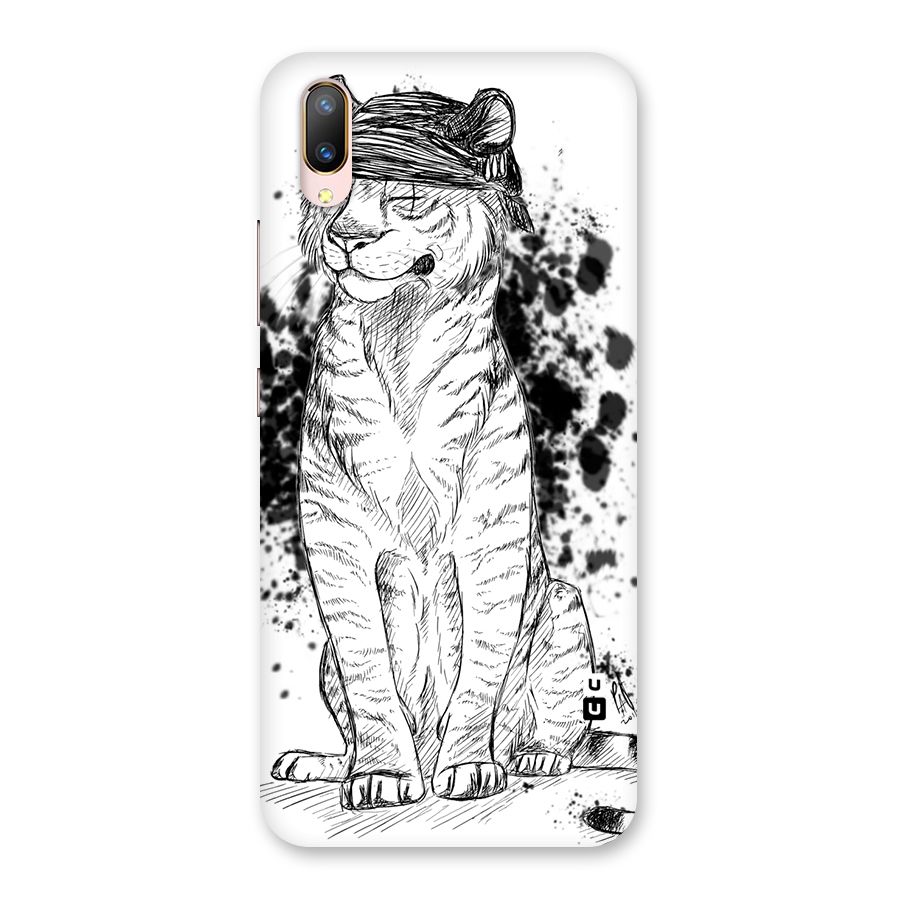 Tiger Wink Back Case for Vivo V11 Pro