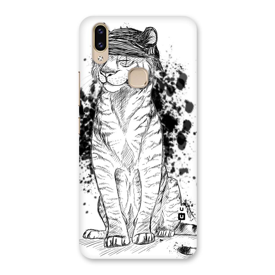 Tiger Wink Back Case for Vivo V9 Youth
