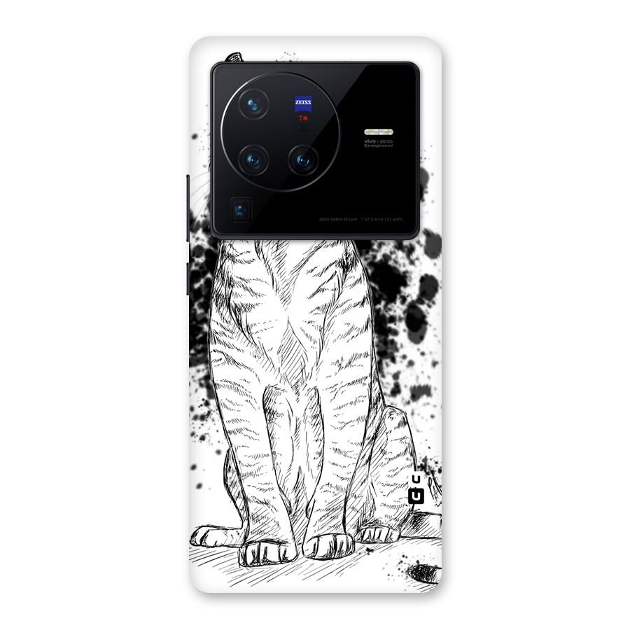 Tiger Wink Back Case for Vivo X80 Pro