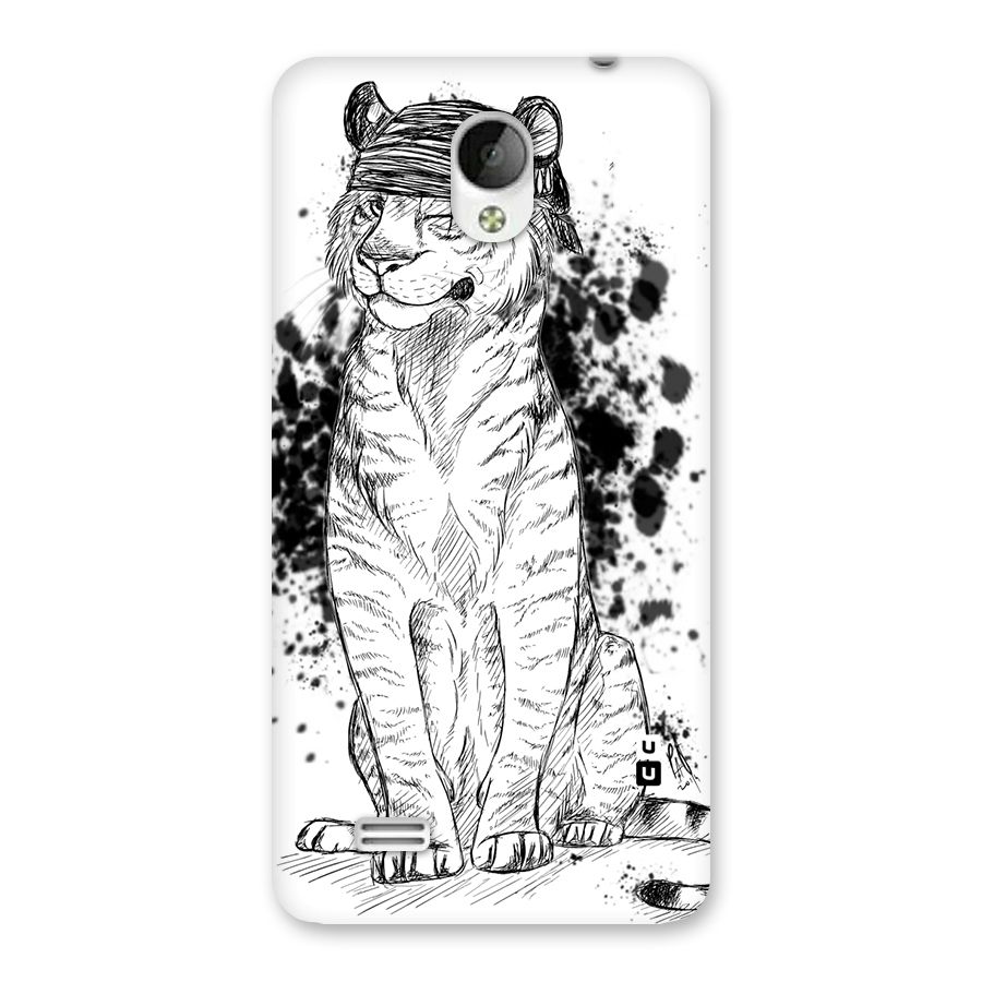 Tiger Wink Back Case for Vivo Y21