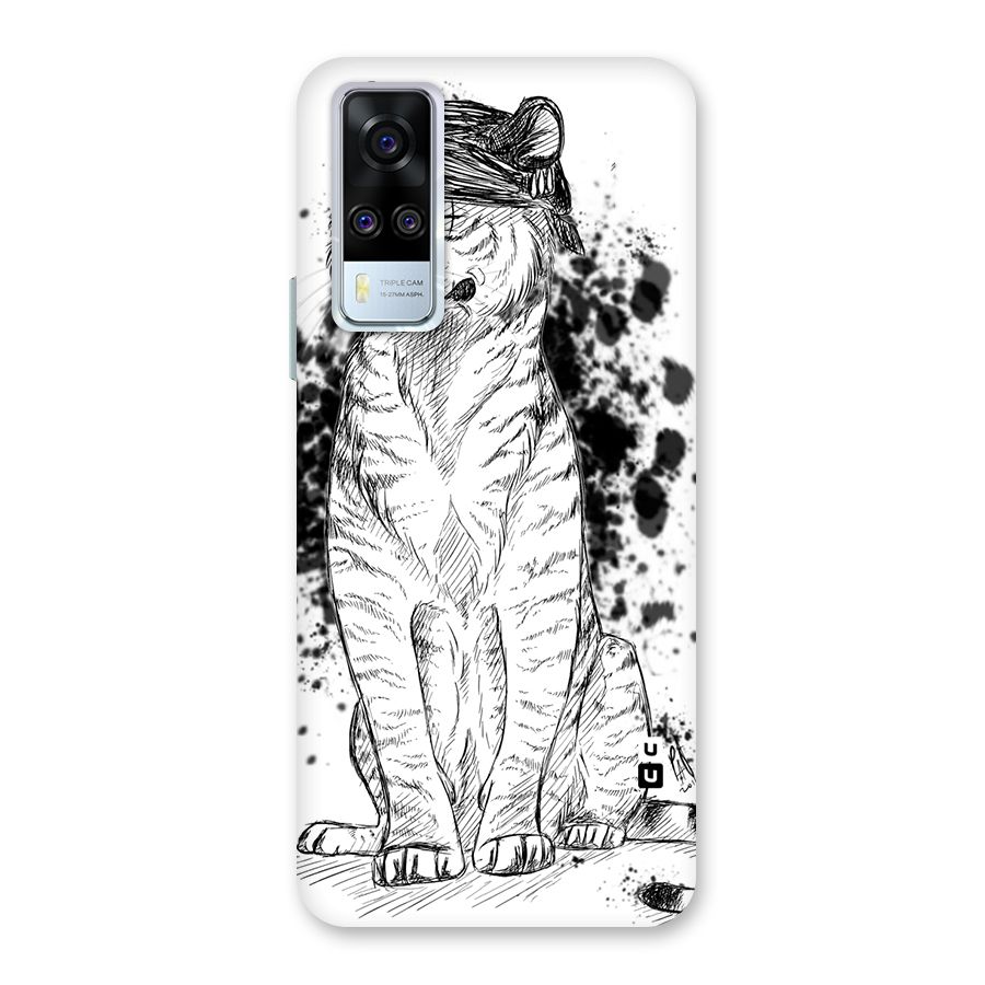 Tiger Wink Back Case for Vivo Y31