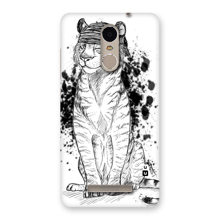 Tiger Wink Back Case for Xiaomi Redmi Note 3