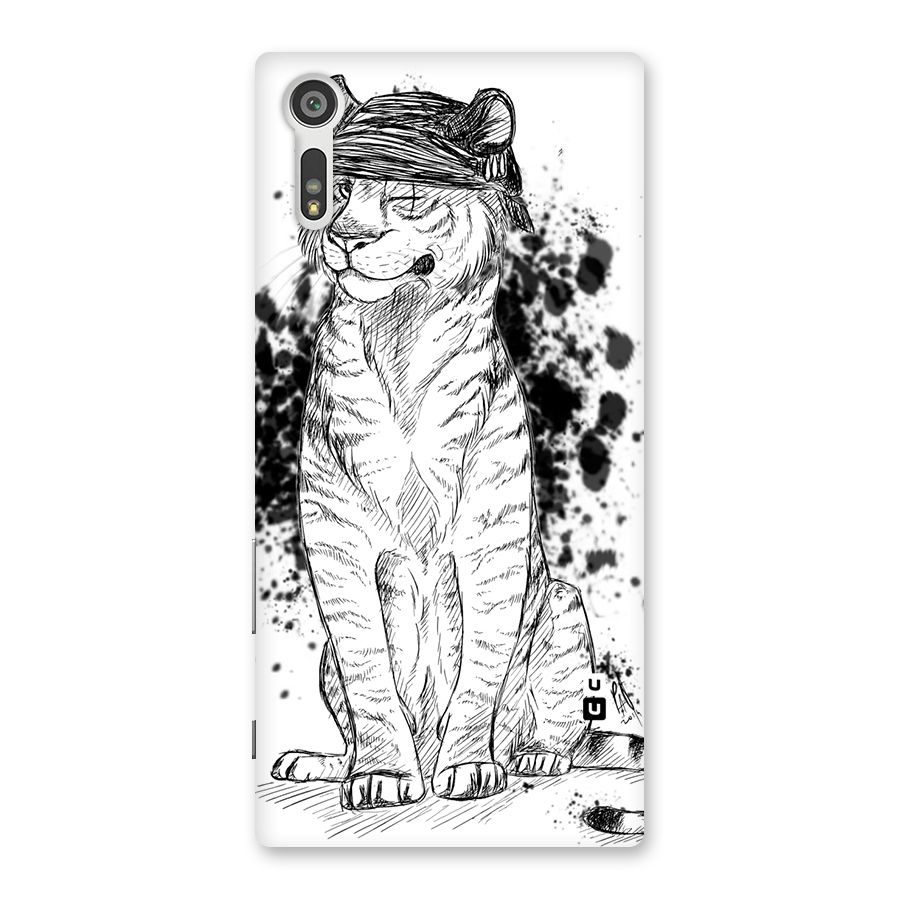 Tiger Wink Back Case for Xperia XZ