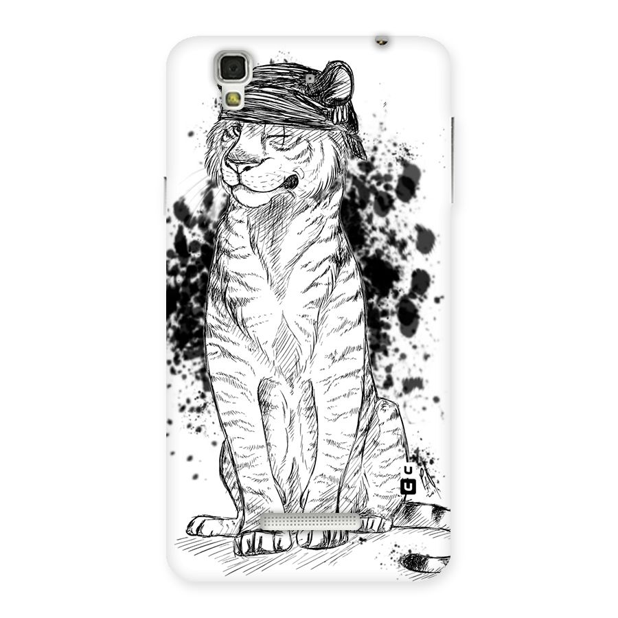 Tiger Wink Back Case for YU Yureka Plus