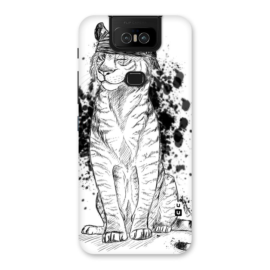 Tiger Wink Back Case for Zenfone 6z