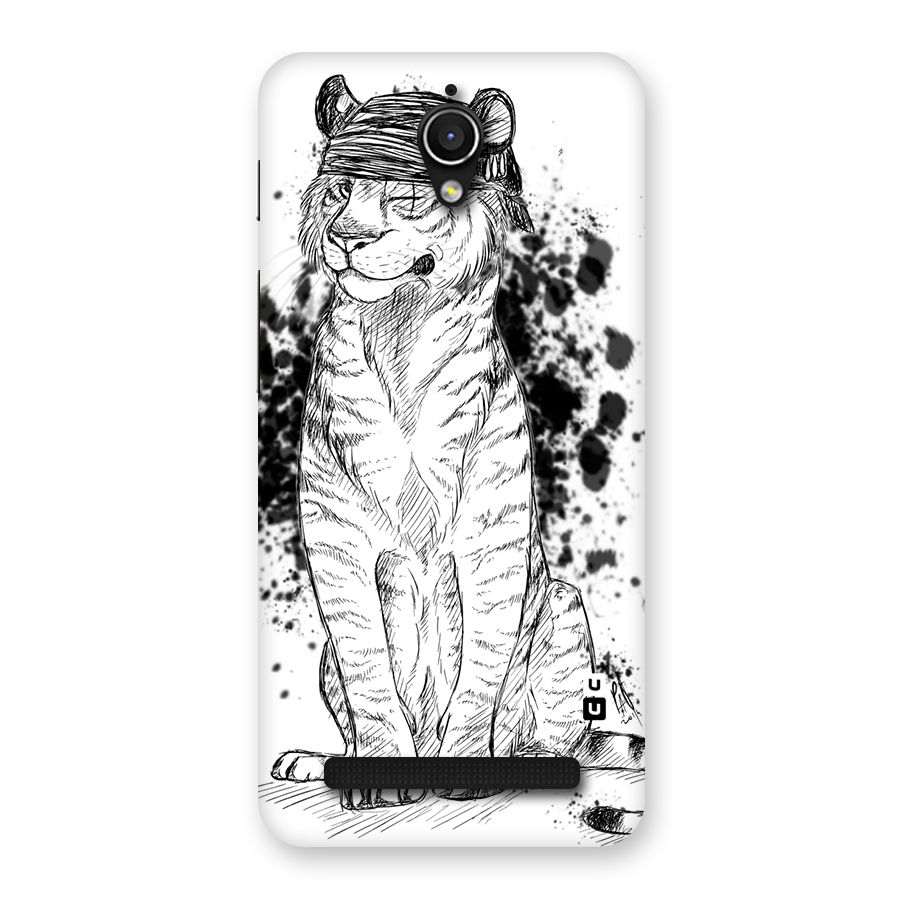 Tiger Wink Back Case for Zenfone Go