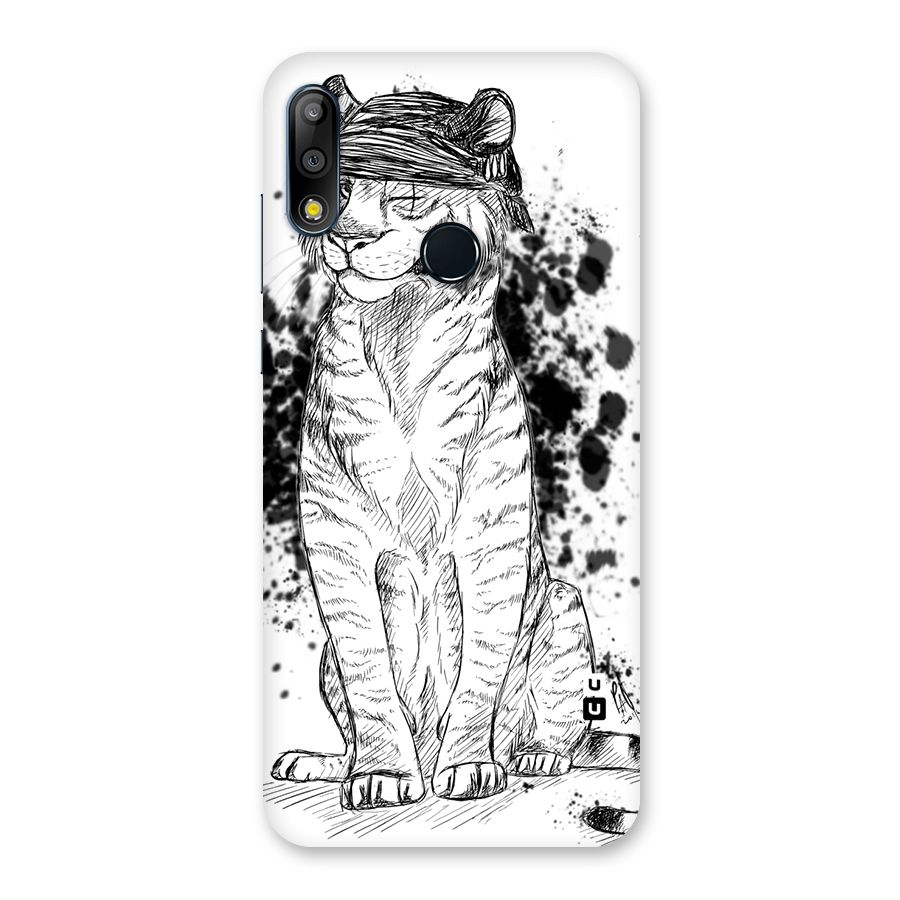 Tiger Wink Back Case for Zenfone Max Pro M2