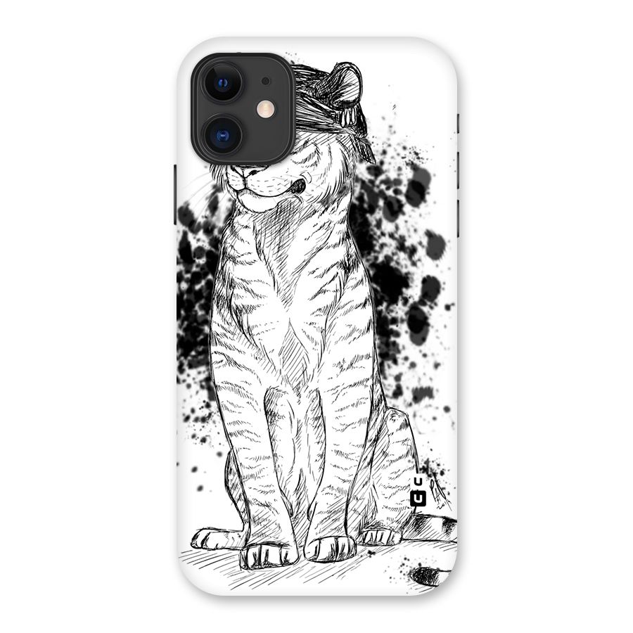 Tiger Wink Back Case for iPhone 11