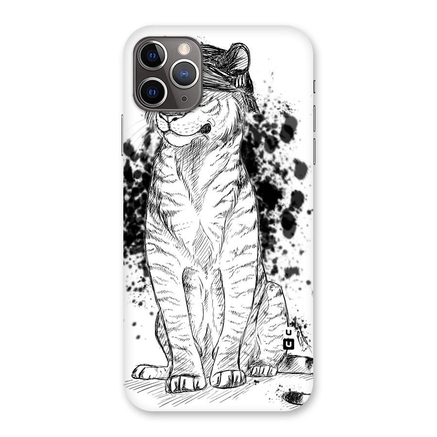 Tiger Wink Back Case for iPhone 11 Pro Max
