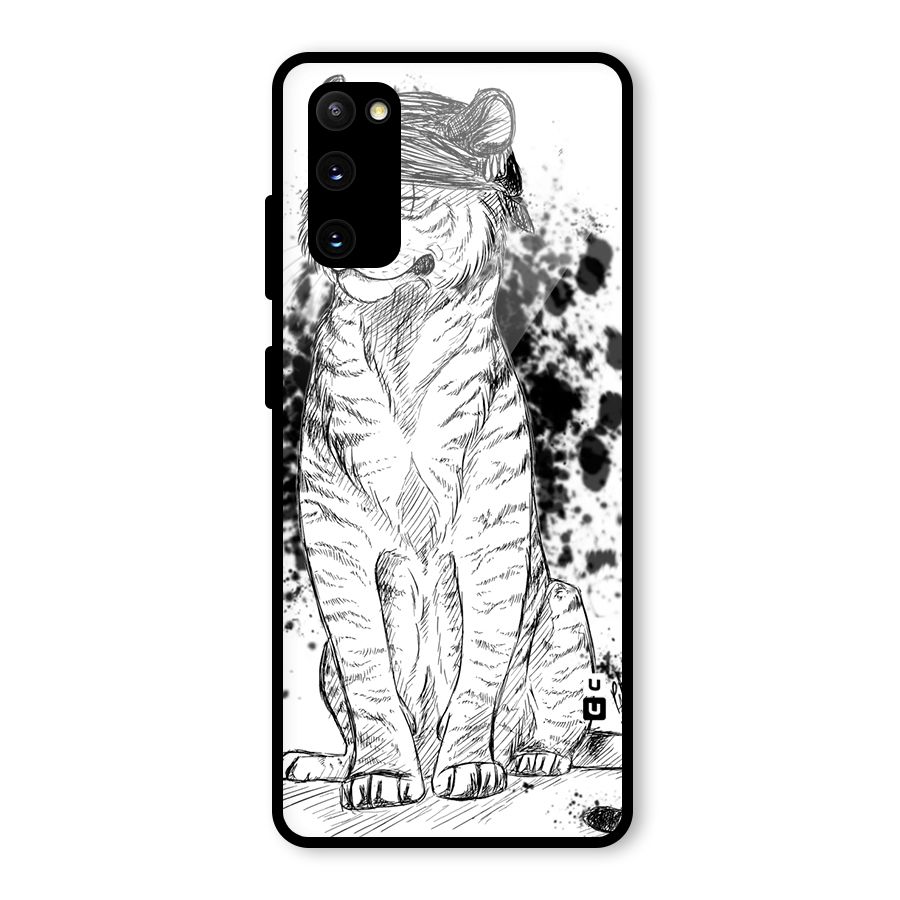 Tiger Wink Glass Back Case for Galaxy S20 FE 5G