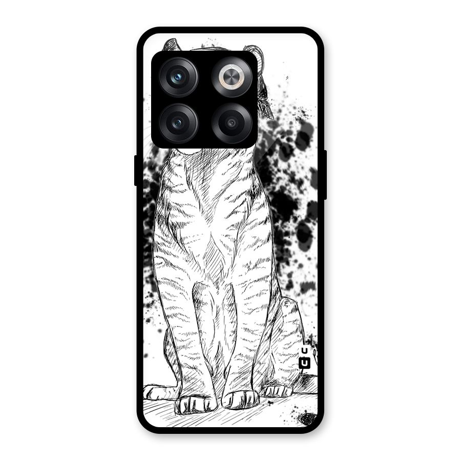 Tiger Wink Glass Back Case for OnePlus 10T